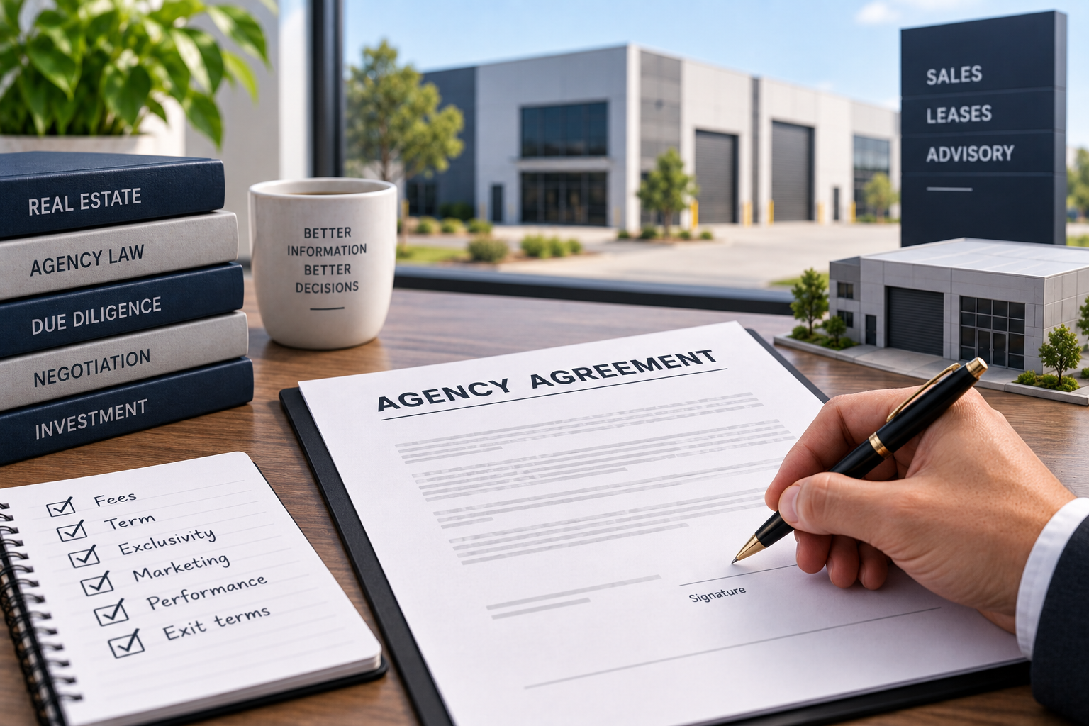 What should you know before signing an agency agreement?