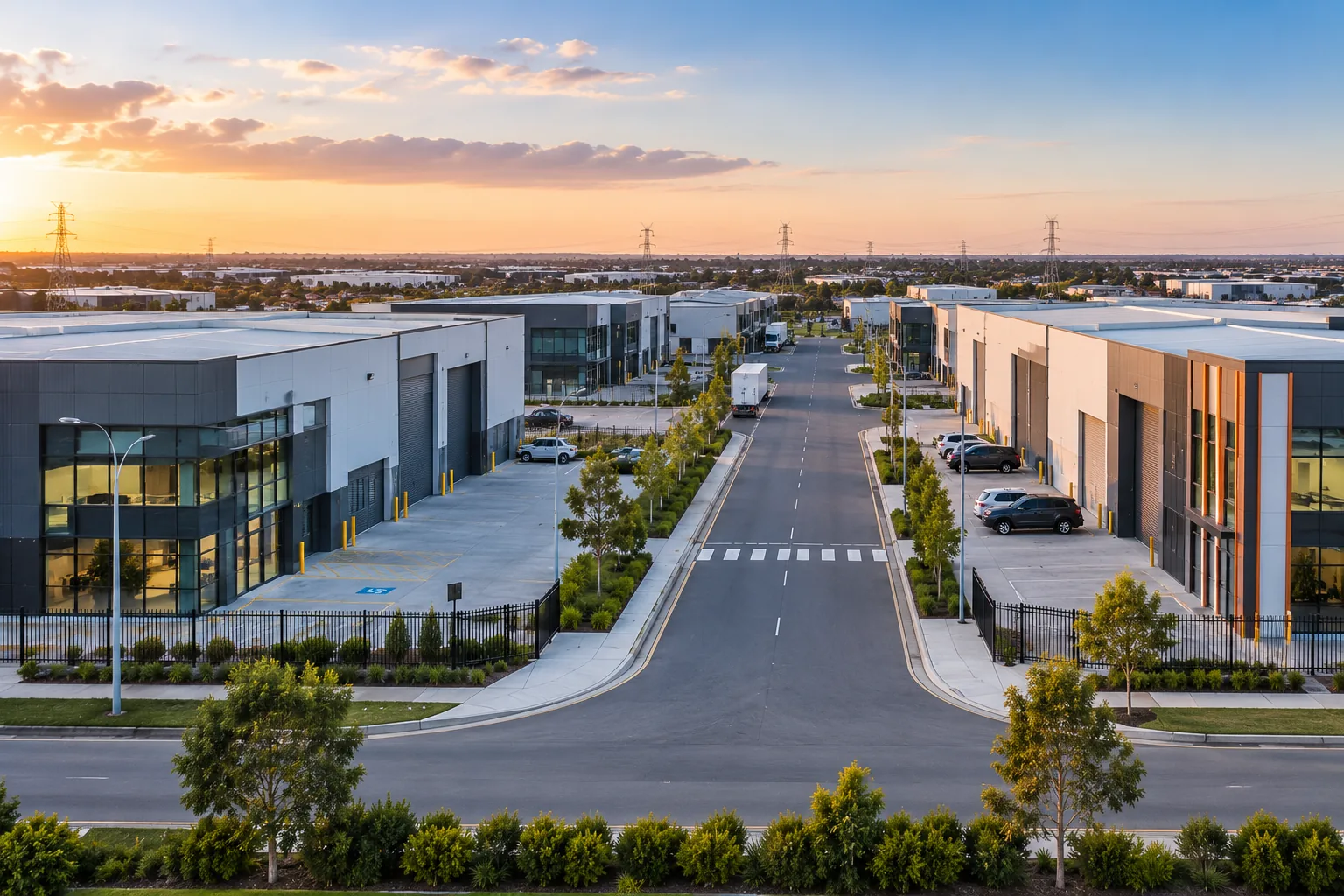 What makes an industrial property in Melbourne's west hold its value?