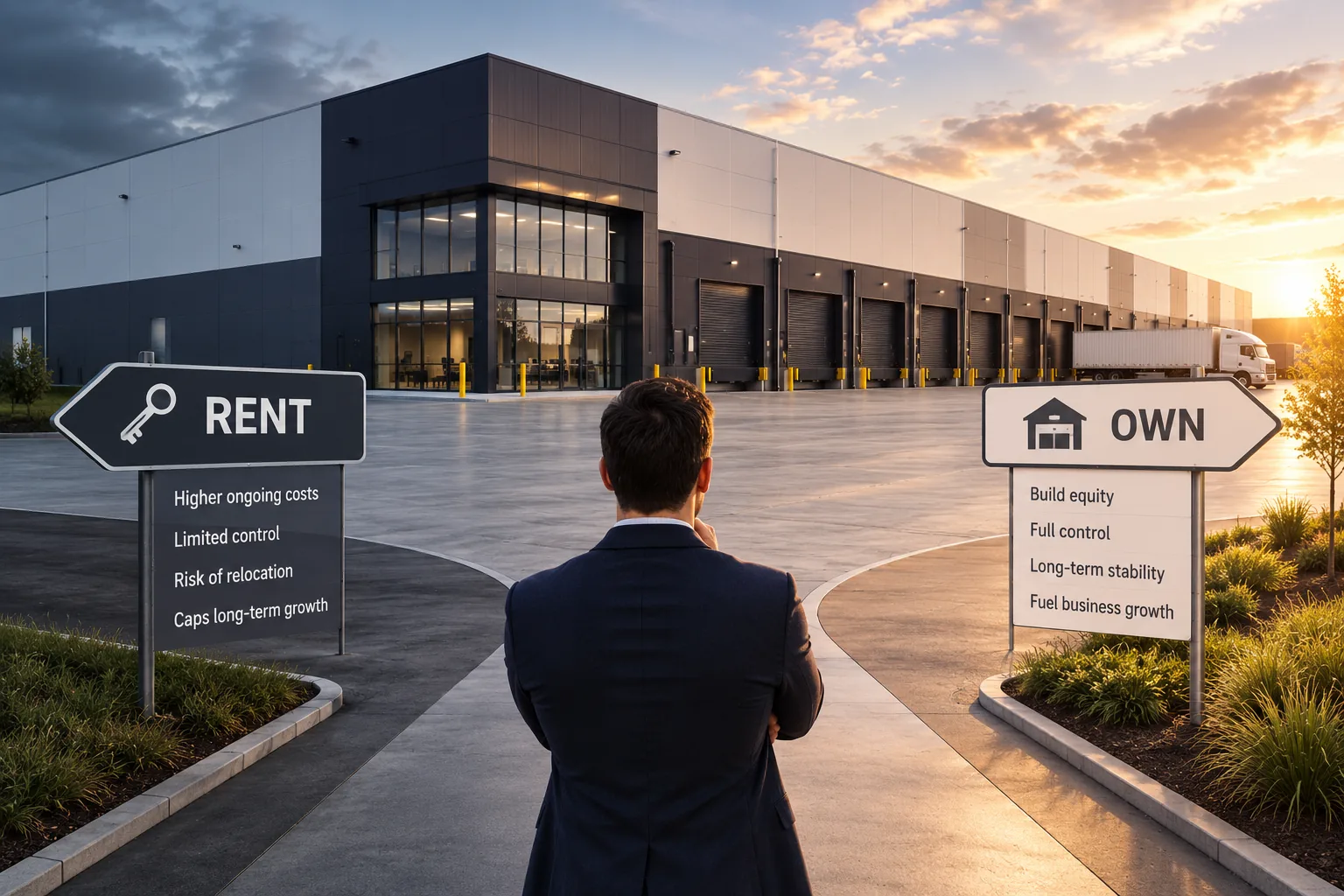 Should your business rent or own its warehouse?